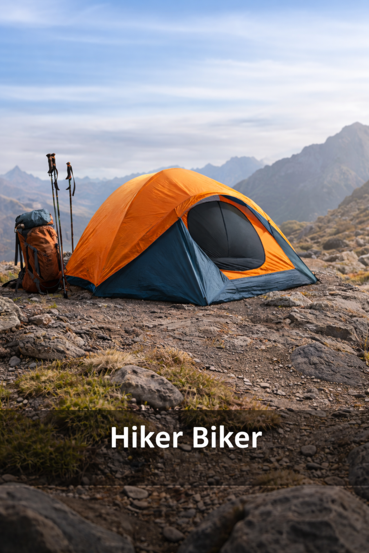 Lightweight Hiker Biker Camping Tent for Backpacking